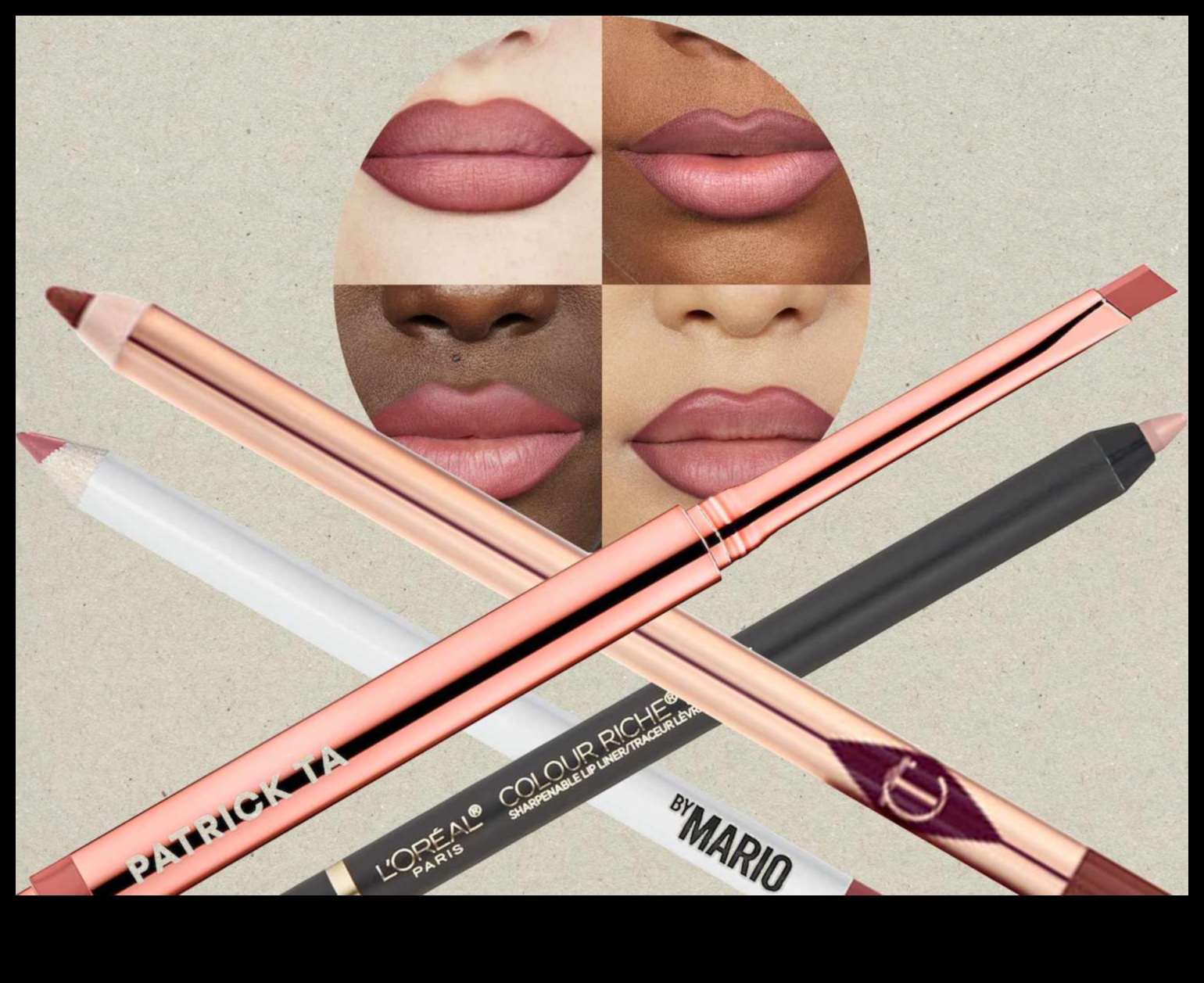 Contururi colorate: experimentați cu nuanțe unice ale creionului de buze