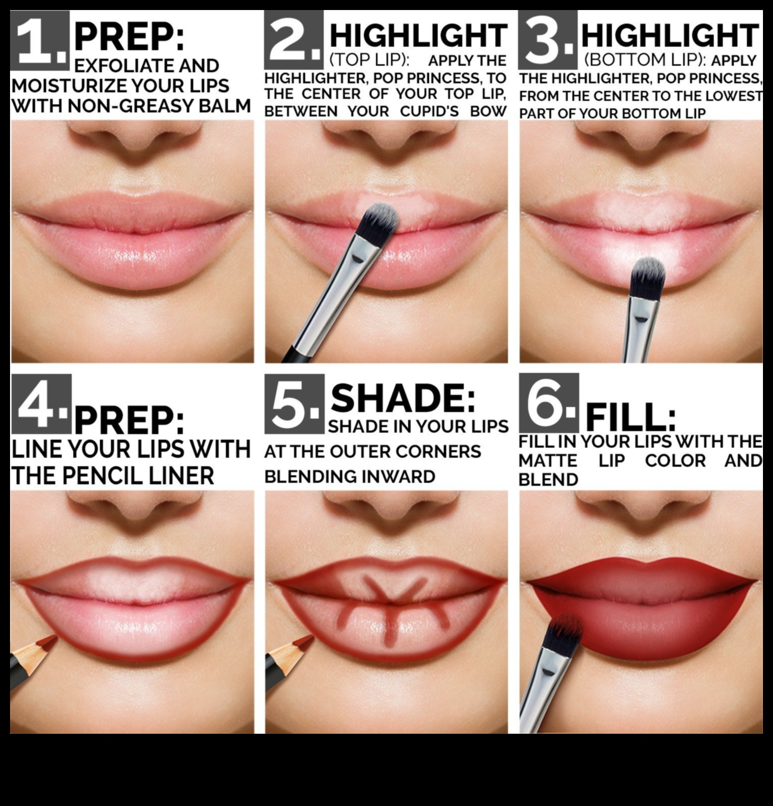 Contururi colorate: experimentați cu nuanțe unice ale creionului de buze