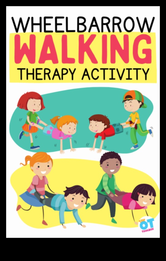 Antrenament cu roabă nebunească: munca în echipă în jocul de exerciții pentru copii