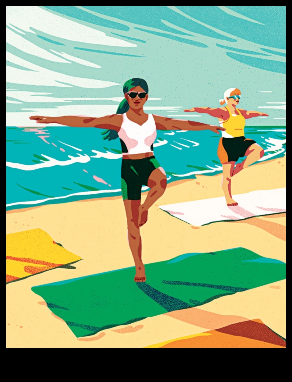 Wellness pe malul apei: Exerciții în aer liber de-a lungul malurilor frumoase