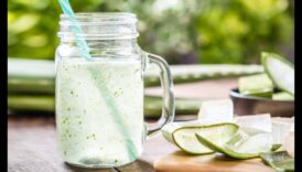 Refresh de dimineață: infuzarea cu Aloe Vera proaspătă face plăcere în ziua ta